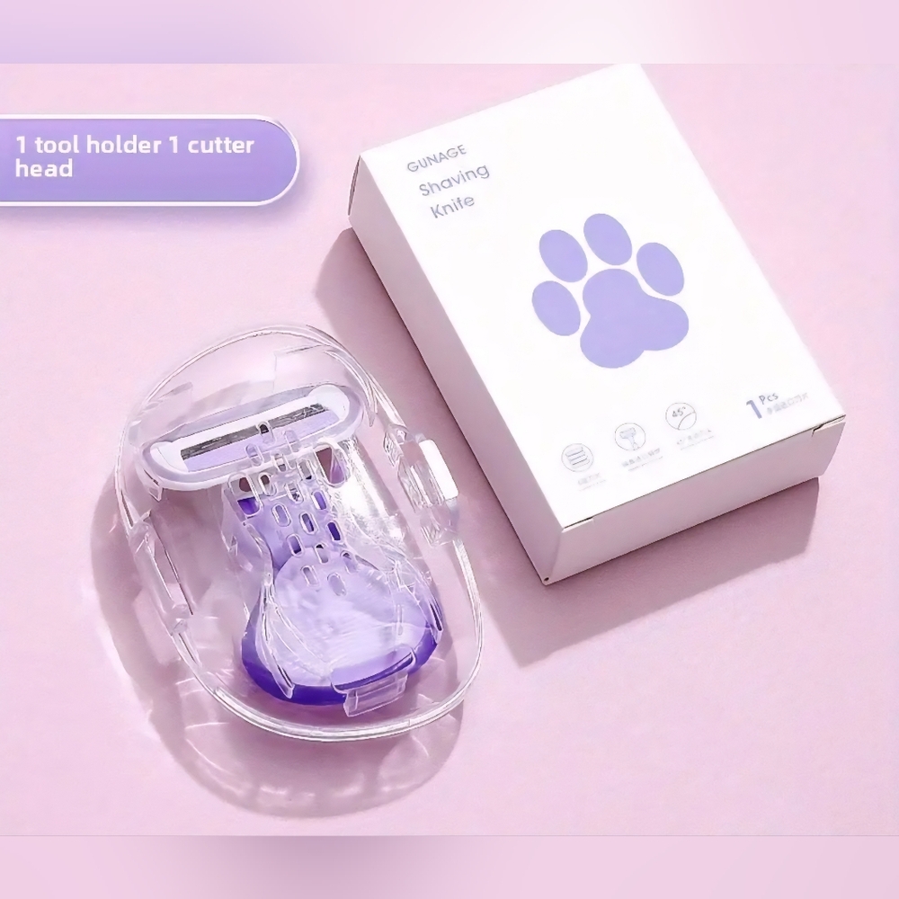 Purple Razor with Case